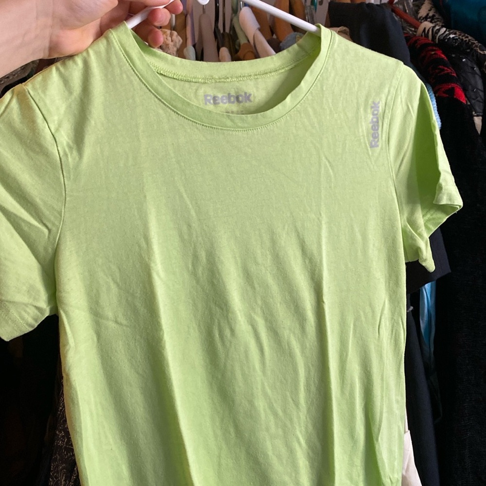 Reebok Lime Green Tee